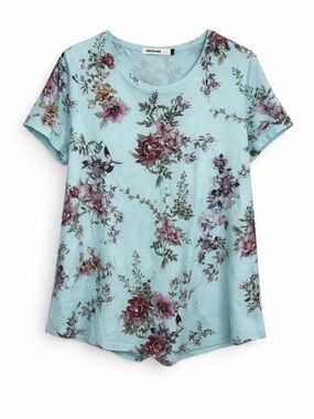 Floral Print Women's Blouse